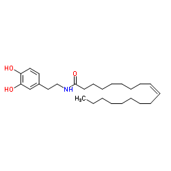 N-油酰多巴胺(ODA)结构式