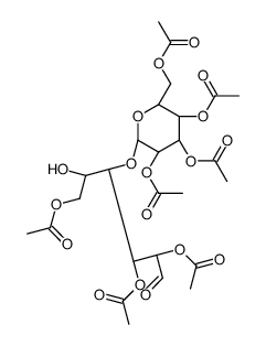 2,3,6,2',3',4',6'-hepta-O-acetylcellobiose结构式