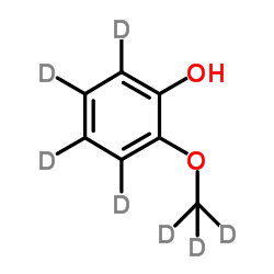 愈创木酚-d7结构式