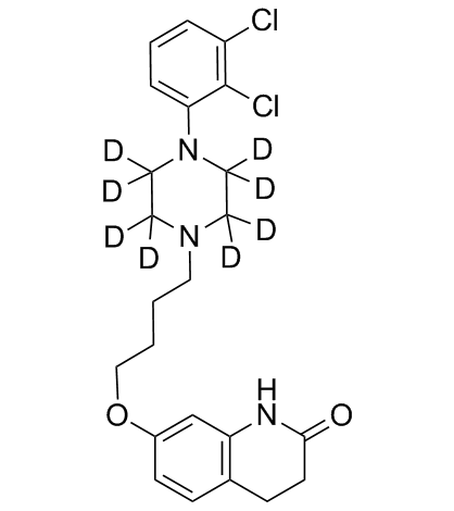 Aripiprazole (D8) Structure