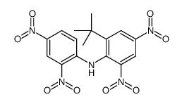 2-tert-butyl-N-(2,4-dinitrophenyl)-4,6-dinitroaniline Structure
