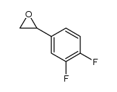 2-(3,4-二氟苯基)环氧乙烷结构式