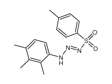 tosyldiazoamino-4 hemimellitene结构式