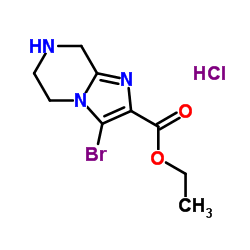 3-溴-5,6,7,8-四氢咪唑并[1,2-a]吡嗪-2-甲酸乙酯盐酸盐图片