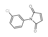1-(3-氯苯基)-1H-吡咯-2,5-二酮结构式