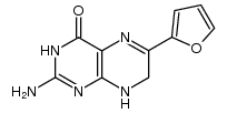 7,8-dihydro-6-(2-furyl)pterin结构式