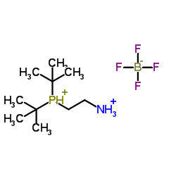 (2-氨乙基)二叔丁基鏻 双(四氟硼酸盐)结构式