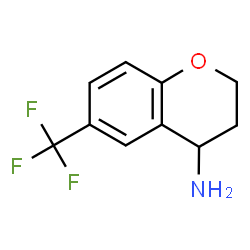 (S)-6-(三氟甲基)苯并二氢吡喃-4-胺结构式