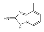 8-甲基-[1,2,4]三唑并[1,5-a]吡啶-2-胺结构式
