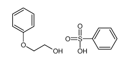 benzenesulfonic acid,2-phenoxyethanol Structure