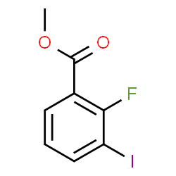Methyl 2-fluoro-3-iodobenzoate Structure