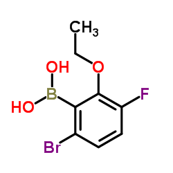 6-溴-2-乙氧基-3-氟苯硼酸图片