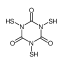1,3,5-tris(sulfanyl)-1,3,5-triazinane-2,4,6-trione结构式