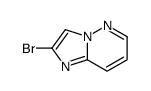 2-溴咪唑并[1,2-b]吡嗪结构式