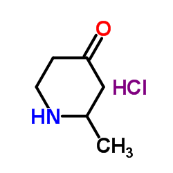 2-甲基-4-哌啶酮盐酸盐结构式