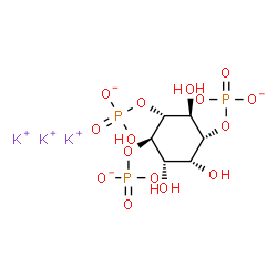 D-myo-Inositol-1,4,5-triphosphate (potassium salt) structure
