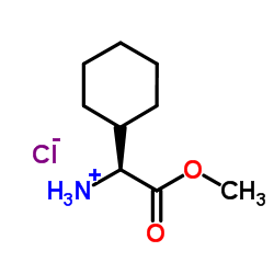 L-环己基甘氨酸甲酯盐酸盐结构式