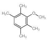 Benzene,3-methoxy-1,2,4,5-tetramethyl- Structure