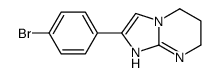2-(4-bromophenyl)-1,5,6,7-tetrahydroimidazo[1,2-a]pyrimidine Structure