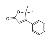 5,5-dimethyl-4-phenylfuran-2-one Structure