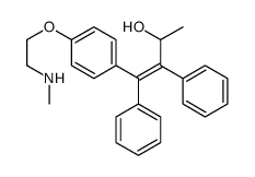 (E)-α-Methyl-β-[[4-[2-(Methylamino)ethoxy]phenyl]phenylmethylene]benzeneethanol结构式