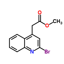 2-(2-溴喹啉-4-基)乙酸甲酯图片