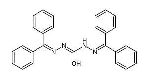 1,3-bis(benzhydrylideneamino)urea Structure