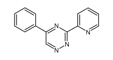 3-(pyridin-2'-yl)-5-phenyl-1,2,4-triazine Structure