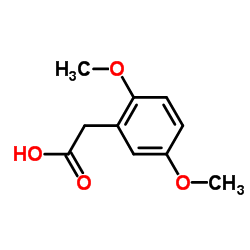 2,5-二甲氧基苯基乙酸结构式