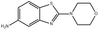 2-吗啉代苯并[D]噻唑-5-胺结构式