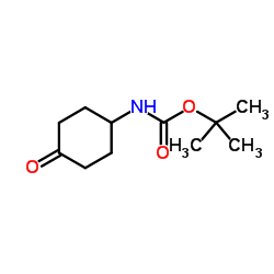 4-N-Boc-氨基环己酮结构式