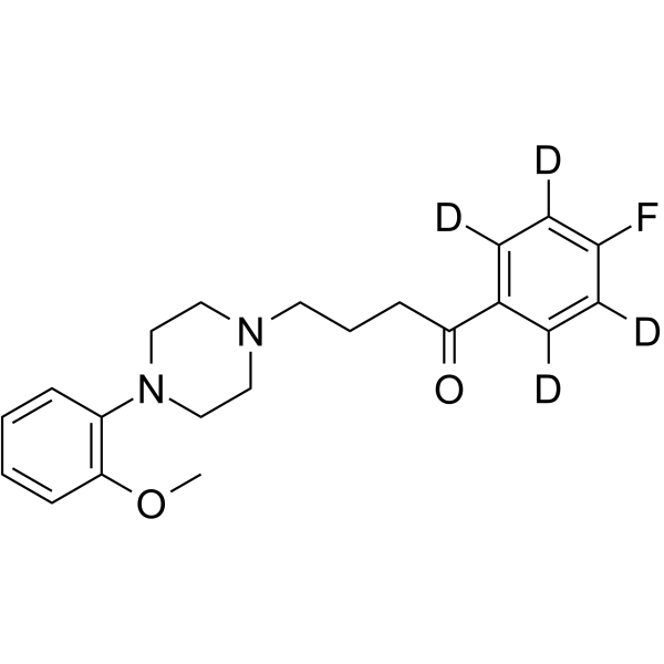 Fluanisone-d4结构式