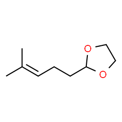 1,3-Dioxolane,2-(4-methyl-3-pentenyl)- (7CI,9CI)结构式