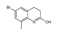 6-溴-8-甲基-3,4-二氢喹啉-2(1H)-酮结构式