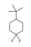 1-叔丁基-4,4-二氟环己烷结构式