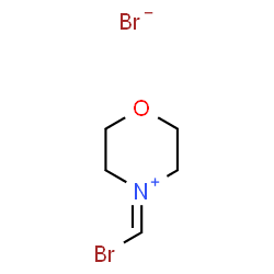 4-(bromomethylene)morpholin-4-ium bromide Structure