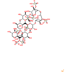 γ-环糊精磷酸盐 钠盐结构式