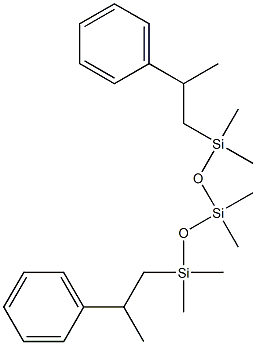 双-苯丙基聚二甲基硅氧烷结构式