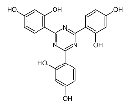 2,4,6-Tri(2,4-dihydroxyphenyl)-1,3,5-triazine Structure