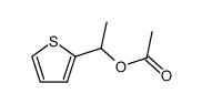 (R/S)-1-(2-thienyl)ethyl acetate Structure