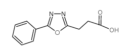3-(5-phenyl-1,3,4-oxadiazol-2-yl)propanoic acid Structure