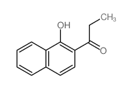 1-Propanone,1-(1-hydroxy-2-naphthalenyl)-结构式