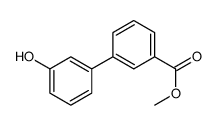 methyl 3-(3-hydroxyphenyl)benzoate结构式