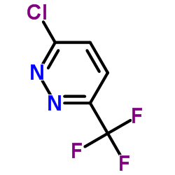 3-Chloro-6-(trifluoromethyl)pyridazine Structure