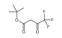 2-Methyl-2-propanyl 4,4,4-trifluoro-3-oxobutanoate Structure