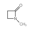 2-Azetidinone,1-methyl- Structure