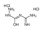 1-amino-3-(diaminomethylidene)urea,dihydrochloride结构式
