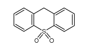 9H-Thioxanthene 10,10-dioxide结构式