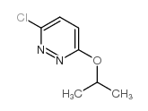 3-氯-6-异丙氧基哒嗪结构式