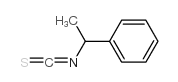 异硫氰酸DL-甲基苄酯结构式